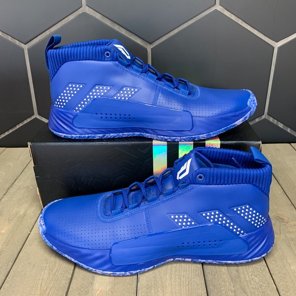 adidas dame 5 blue